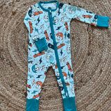 Skater Boy Bamboo Romper