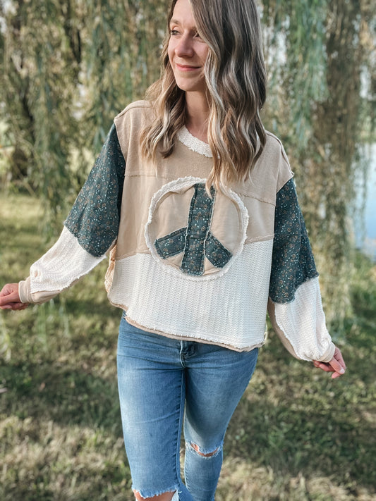 Bohemian Peace Top