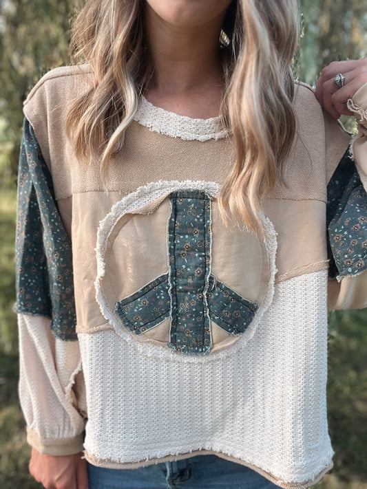 Bohemian Peace Top