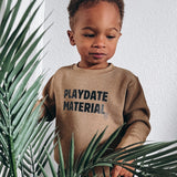 Playdate Material Crewneck