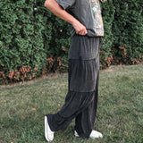 Tiered Wide Leg Pants