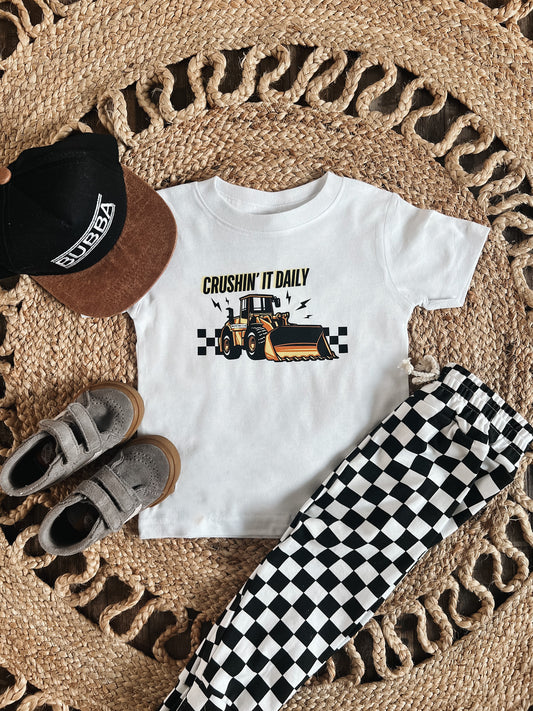 Crushin' It Daily Bulldozer Tee