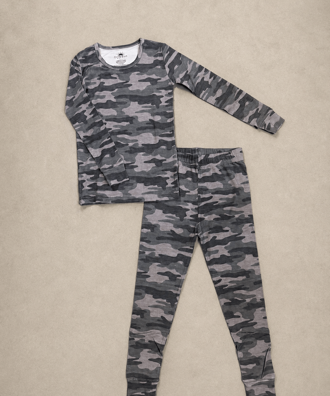 Bamboo Romper Brave Camo Bamboo Set Raising Brave Boutique