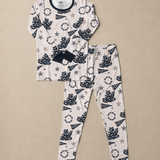 Long Live Feral Kids Raccoon Bamboo Set