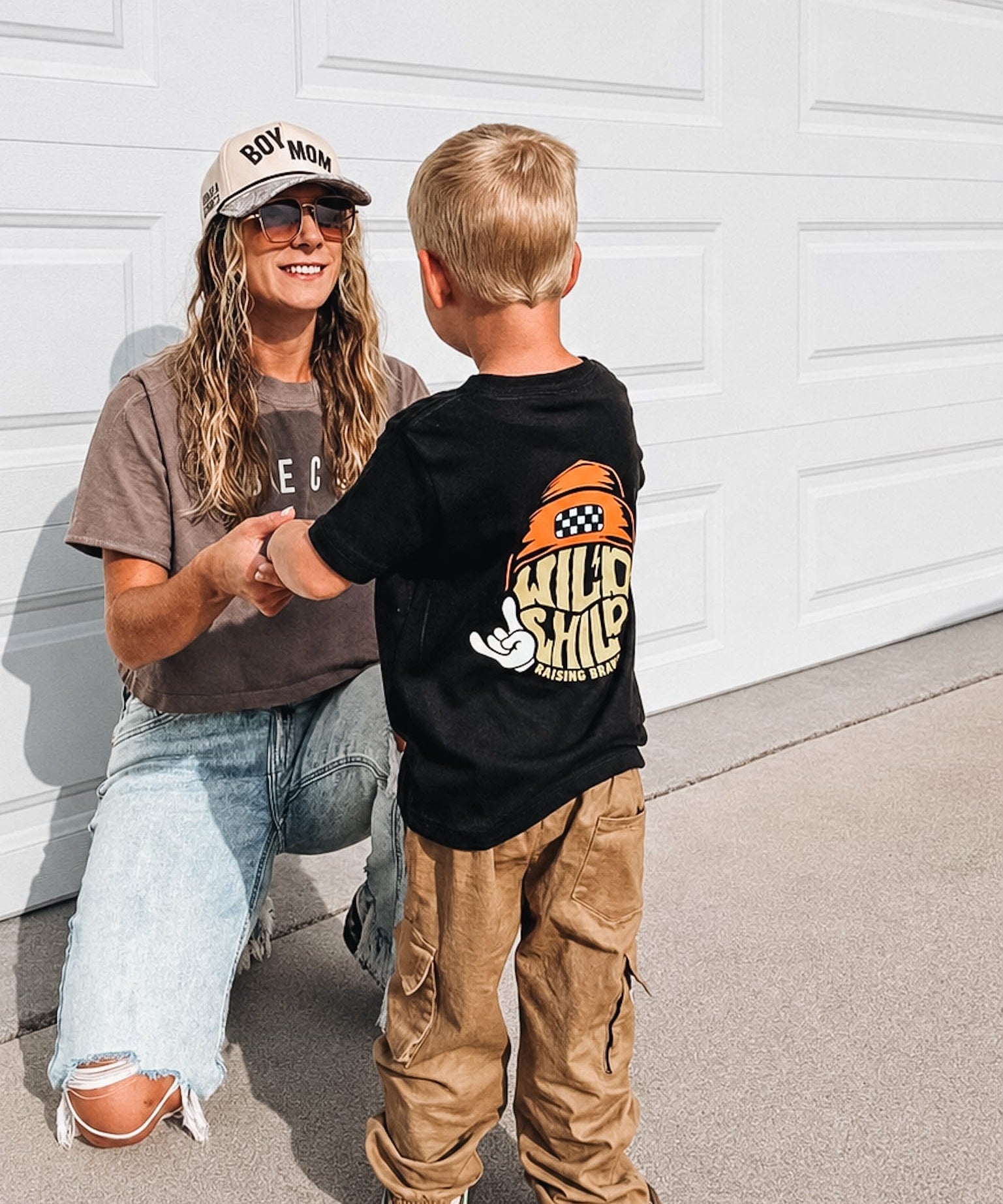 baby tees Wild Child Tee Raising Brave Boutique