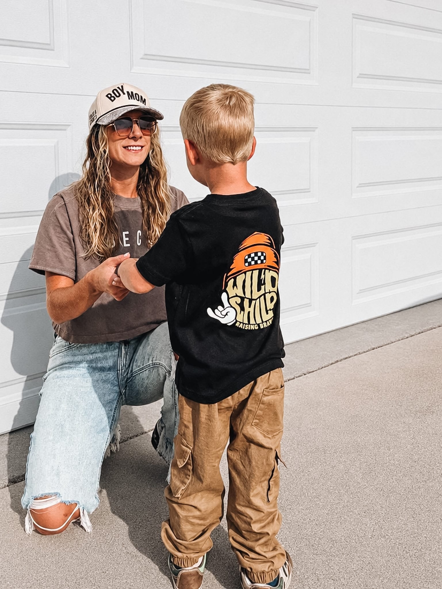baby tees Wild Child Tee Raising Brave Boutique