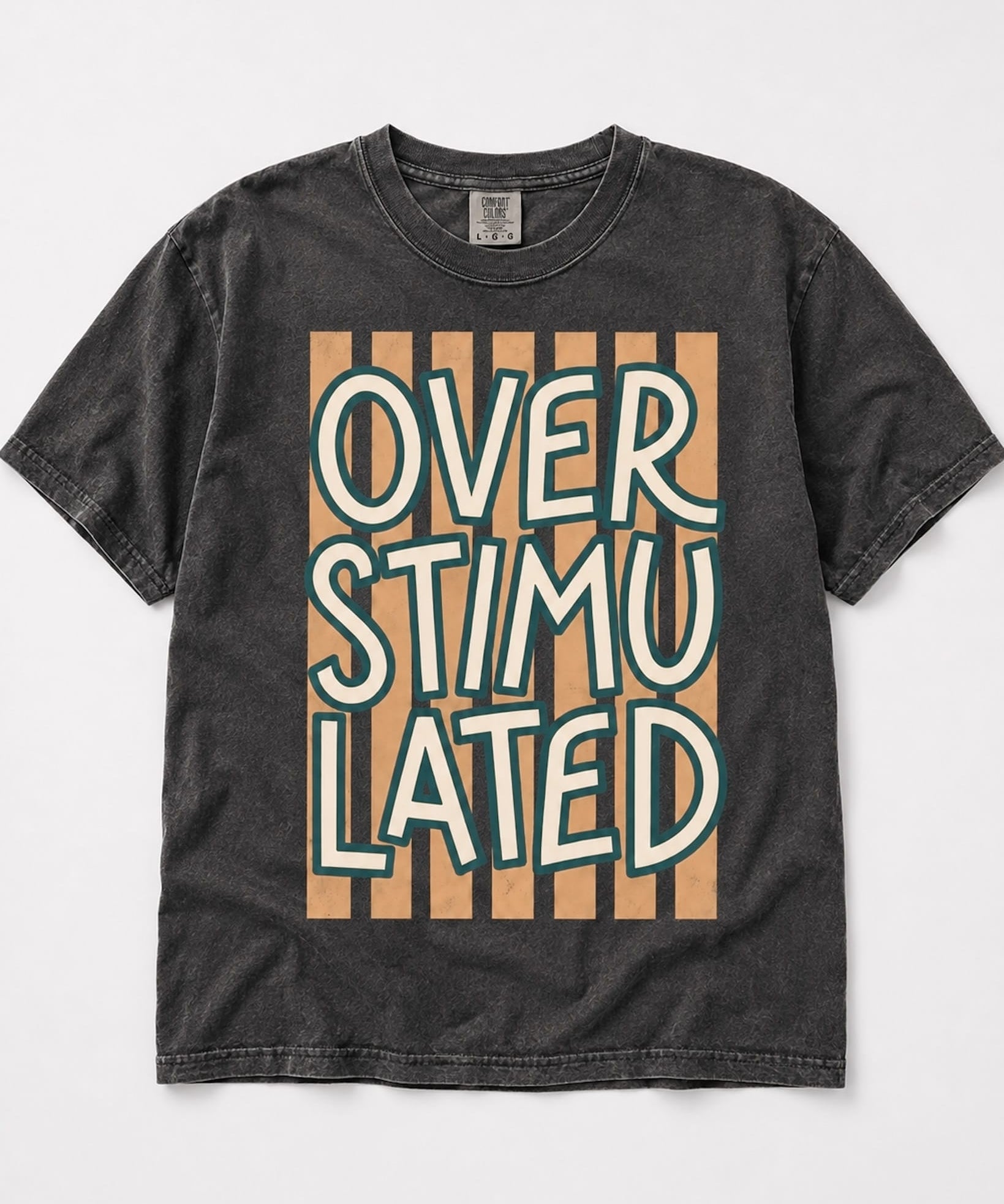 Women's Tees Overstimulated Trendy Tee Raising Brave Boutique