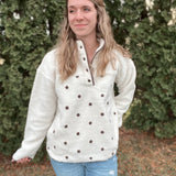 Cozy Polka Dot Pullover