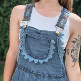 Nomad Dreams Embroidered Overalls