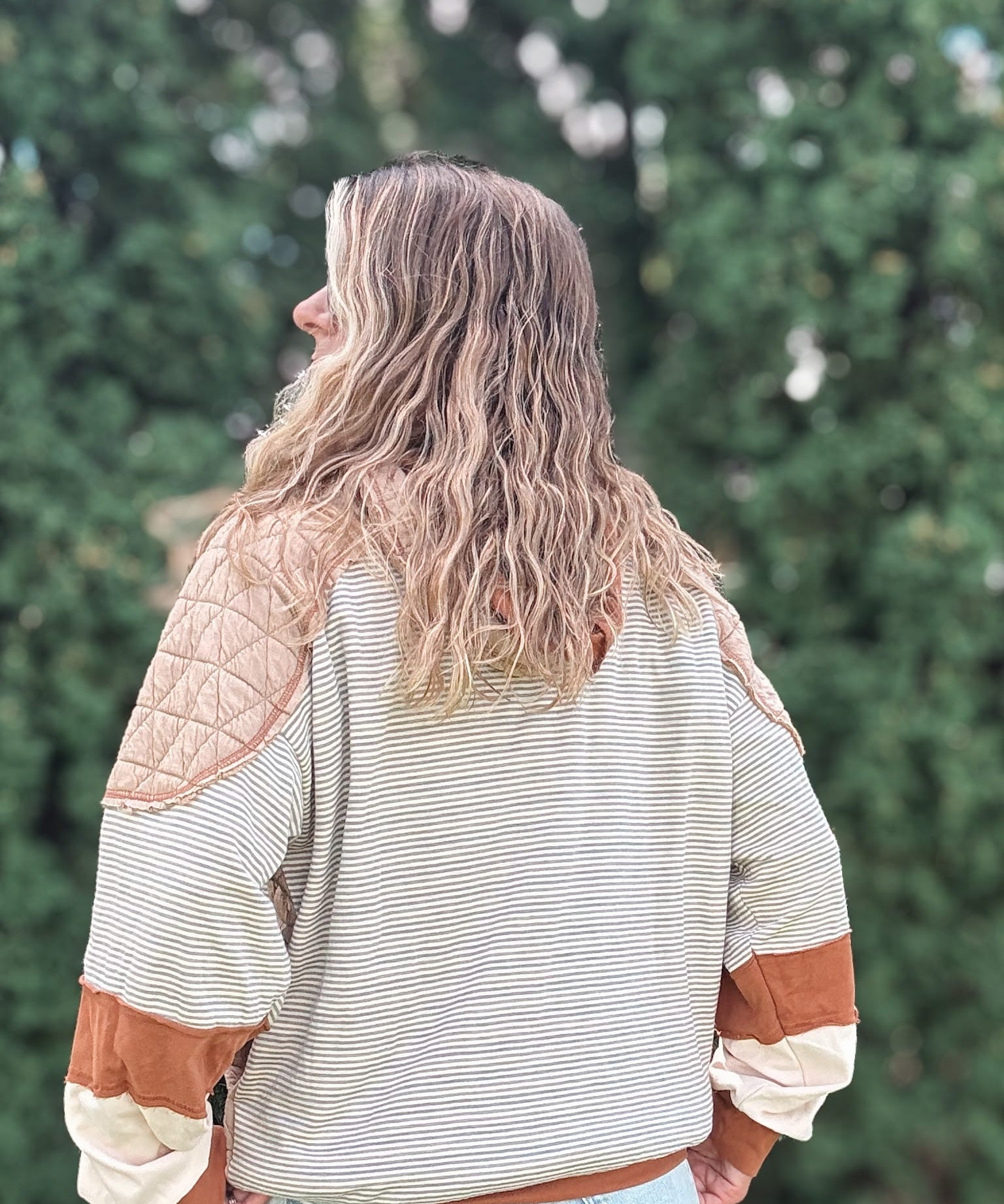 Sweatshirt The Pumpkin Spice Patchwork Hoodie Raising Brave Boutique