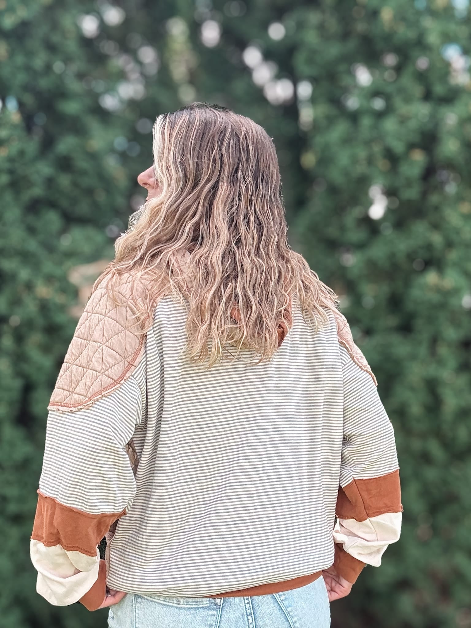 Sweatshirt The Pumpkin Spice Patchwork Hoodie Raising Brave Boutique