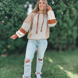 Sweatshirt The Pumpkin Spice Patchwork Hoodie Raising Brave Boutique