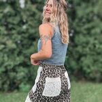 Vest Denim Tie Vest Raising Brave Boutique