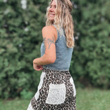 Vest Denim Tie Vest Raising Brave Boutique