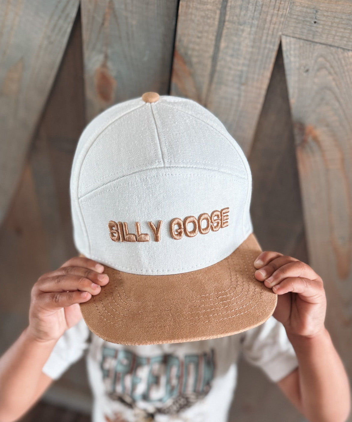 Silly Goose Snapback Raising Brave