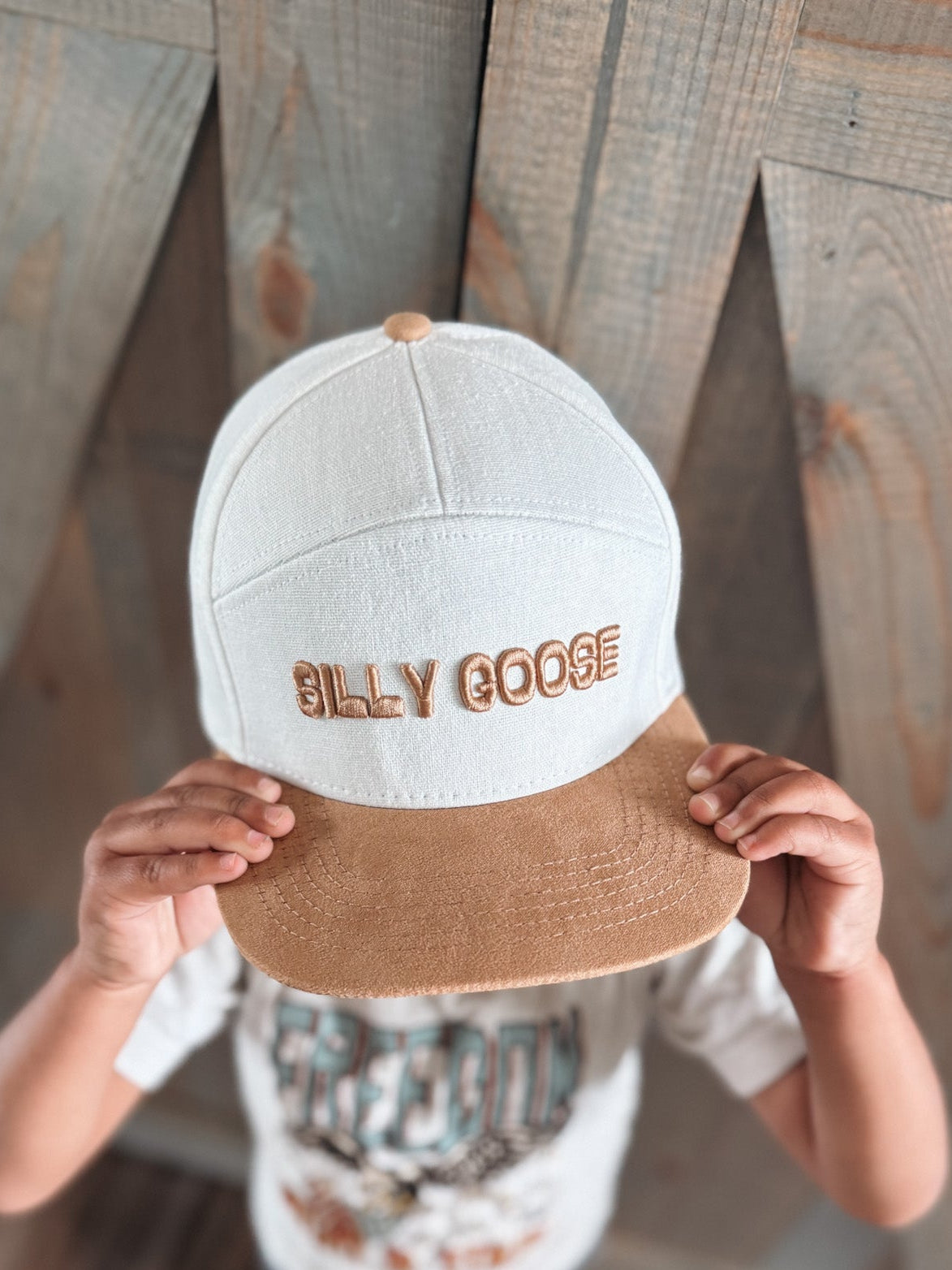 Silly Goose Snapback Raising Brave