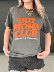 Boy Moms Club Retro Graphic Tee Raising Brave Boutique