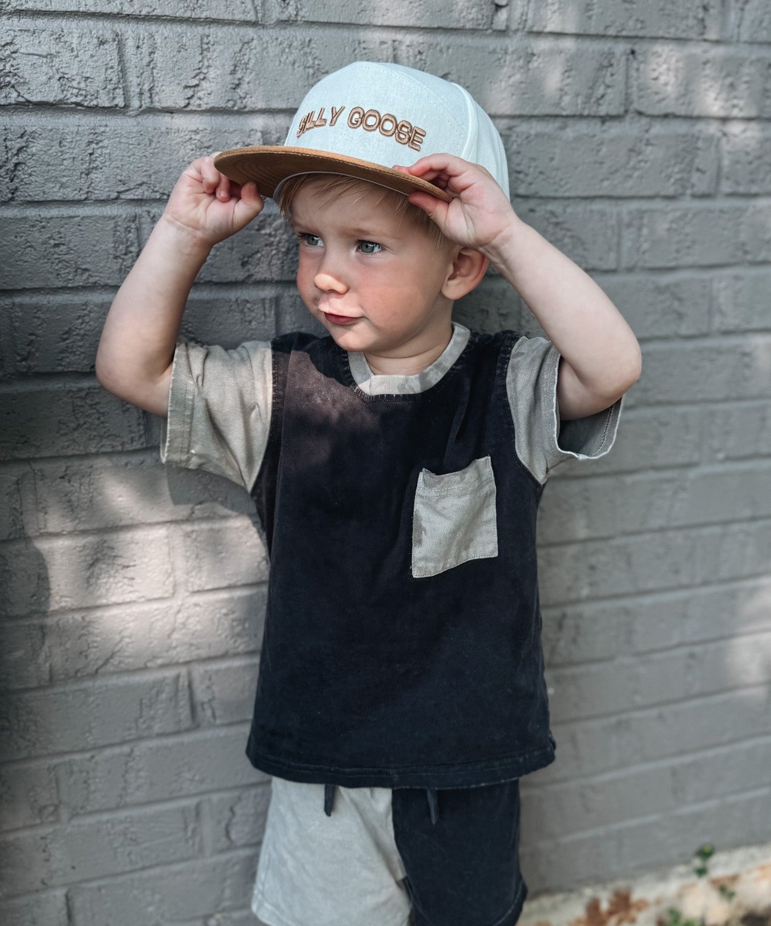 Silly Goose Snapback Raising Brave
