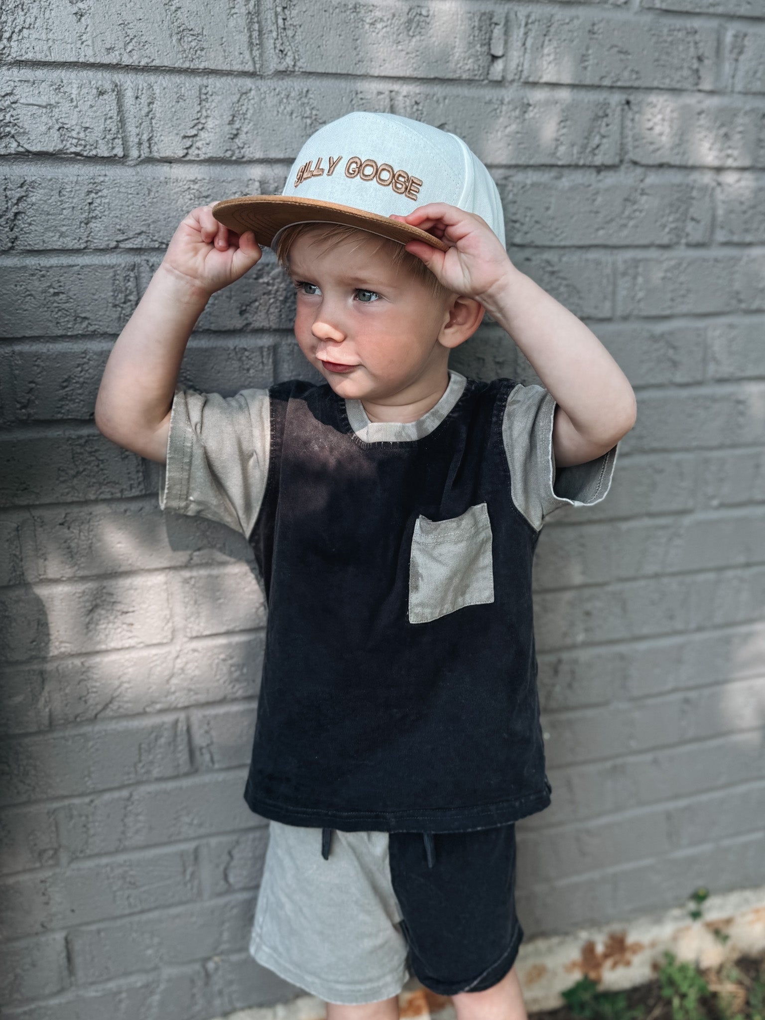 Silly Goose Snapback Raising Brave