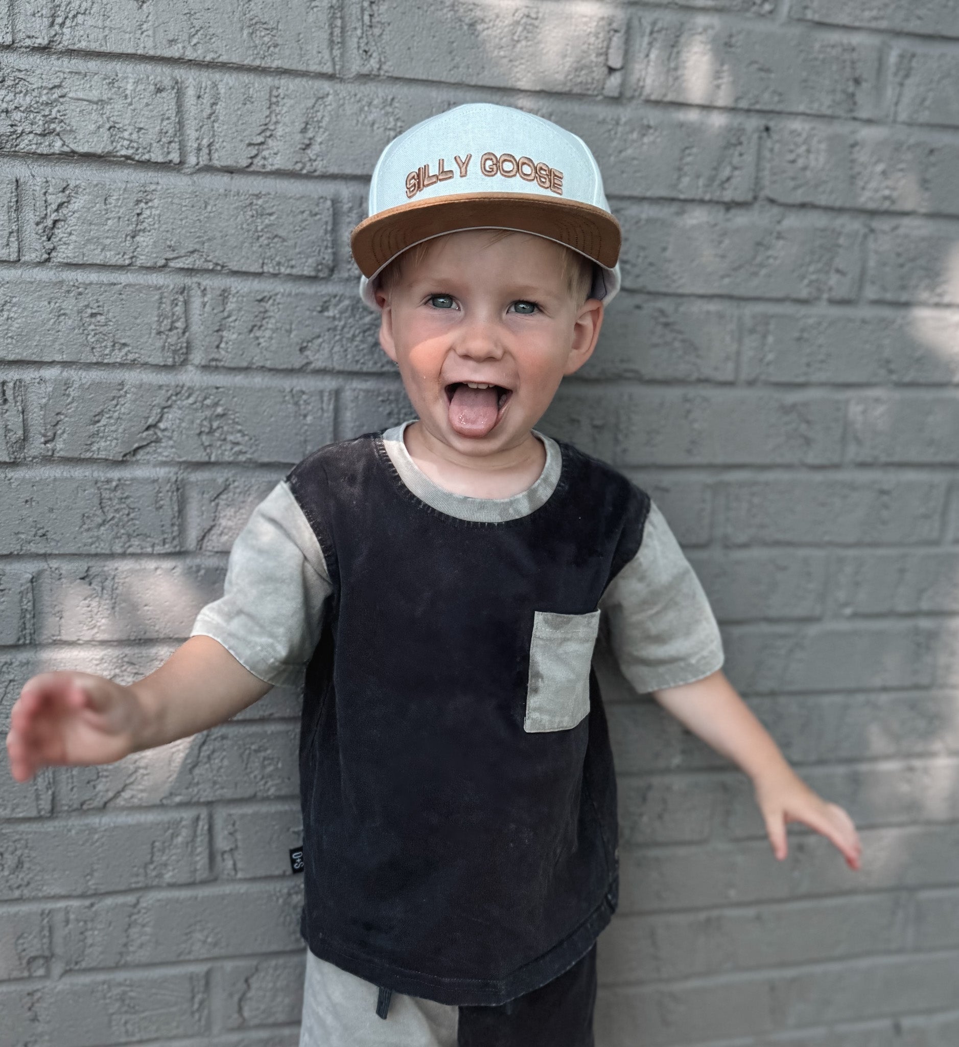 Silly Goose Snapback Raising Brave
