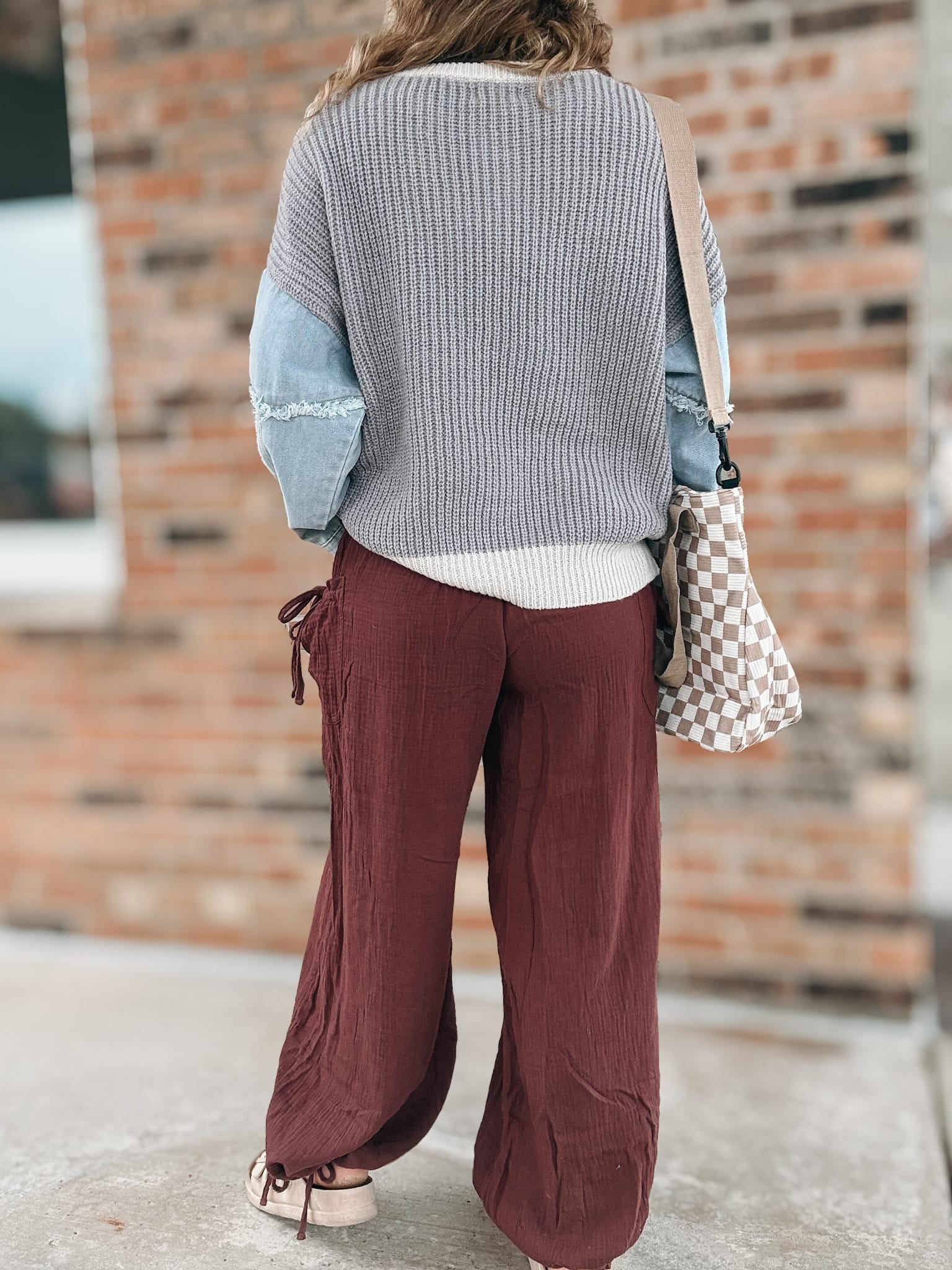 Pants Vintage Gauze Jogger Pants Raising Brave Boutique