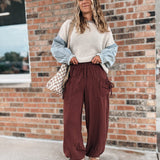 Pants Vintage Gauze Jogger Pants Raising Brave Boutique