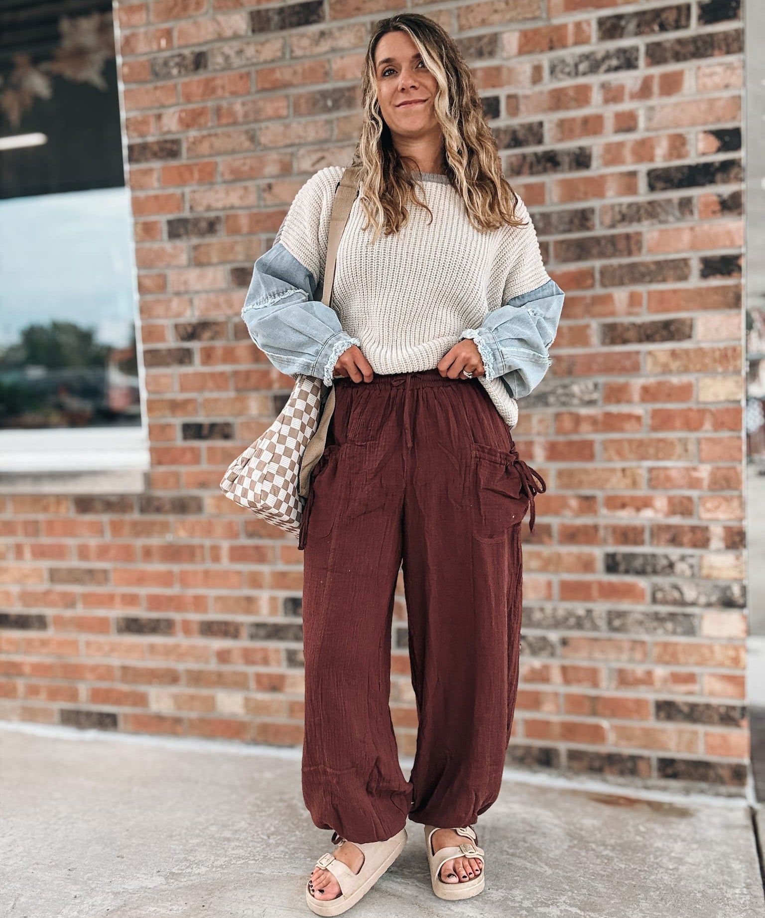 Pants Vintage Gauze Jogger Pants Raising Brave Boutique