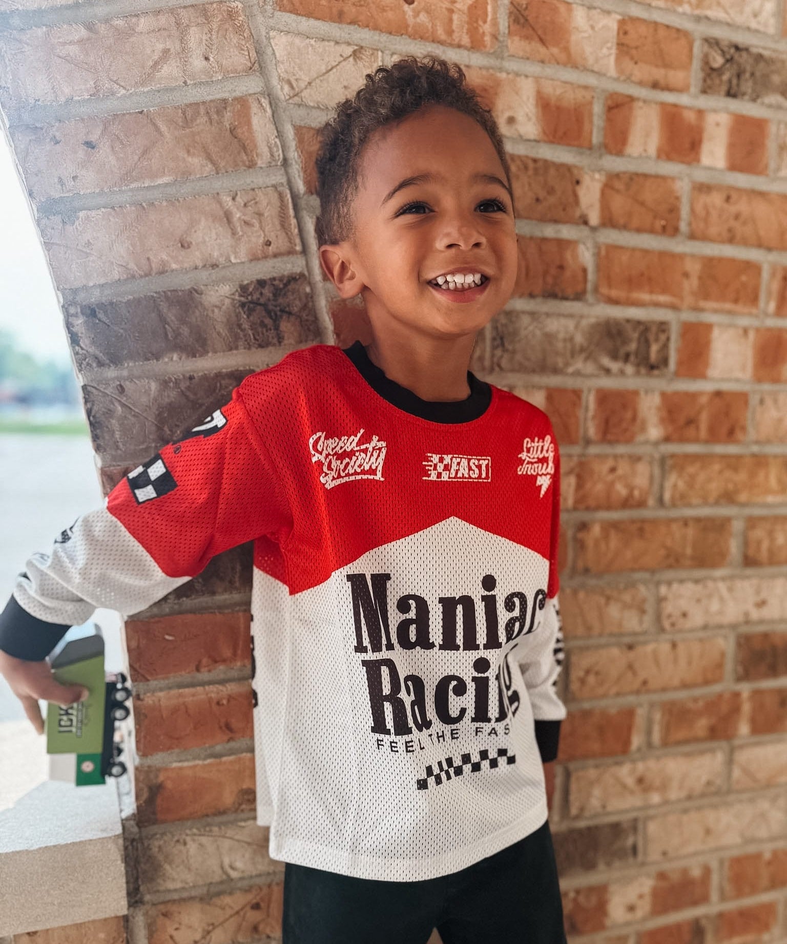 Jersey Maniac Racing Jersey Raising Brave Boutique