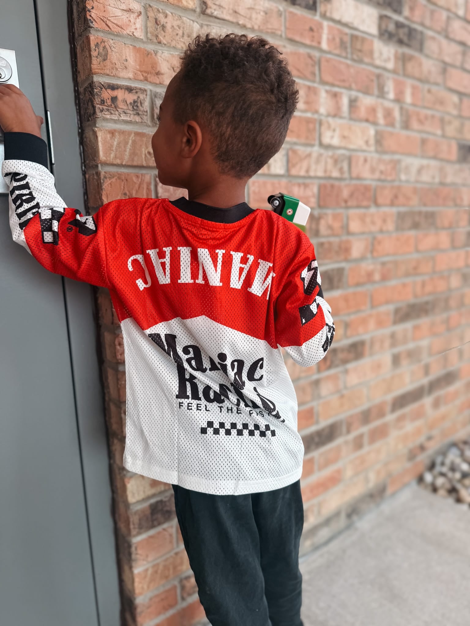 Jersey Maniac Racing Jersey Raising Brave Boutique