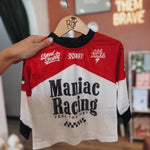 Jersey Maniac Racing Jersey Raising Brave Boutique