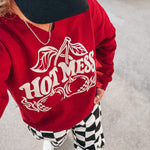 Sweatshirt Hot Mess Cherry Crew Raising Brave Boutique