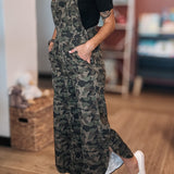 overalls Tulip Camo Washed Denim Overalls Raising Brave Boutique