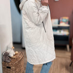 Jackets Luxe Longline Quilted Puffer Raising Brave Boutique