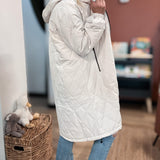 Jackets Luxe Longline Quilted Puffer Raising Brave Boutique