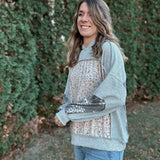 Two Faced Hooded Sweatshirt