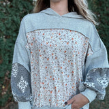 Two Faced Hooded Sweatshirt