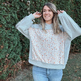 Two Faced Hooded Sweatshirt