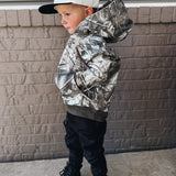 Camo Hooded Sweatshirt