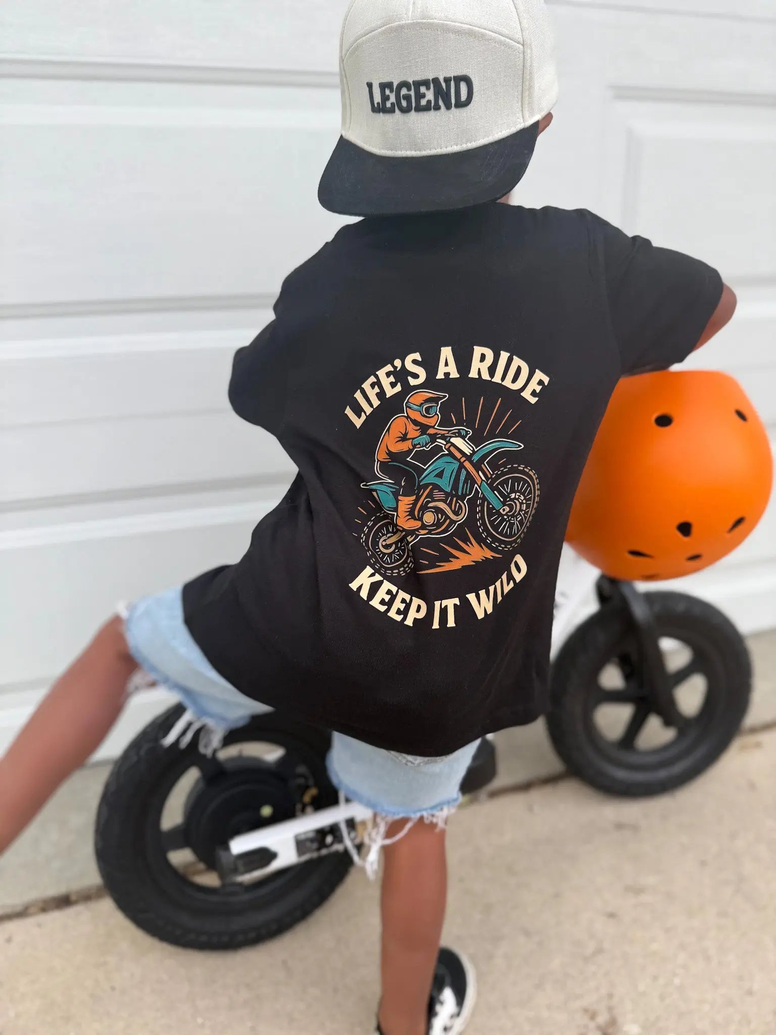 Life's a Ride Toddler Tee Raising Brave