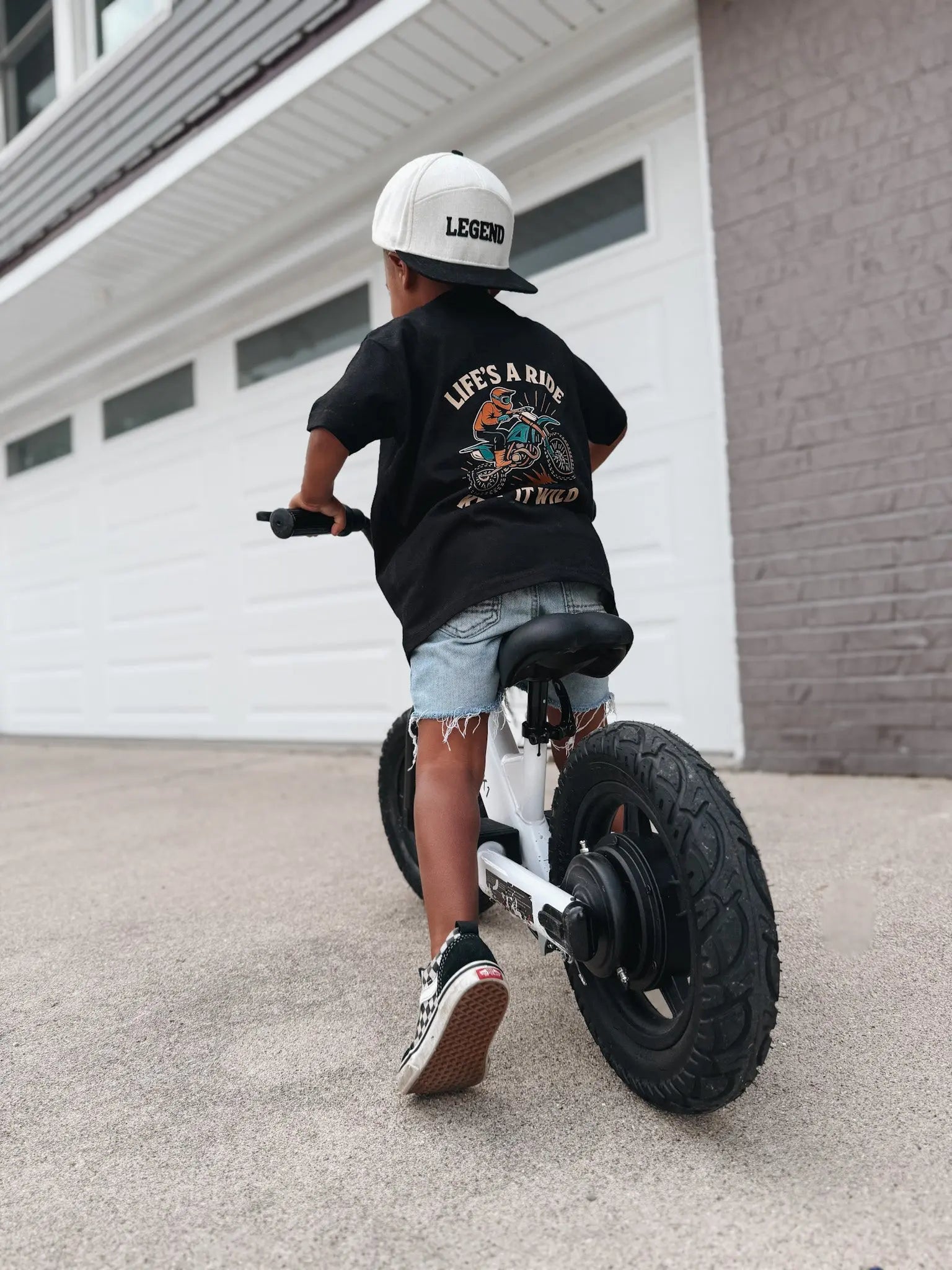 Life's a Ride Toddler Tee Raising Brave