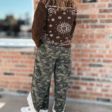 Sweaters Western Bandana Crewneck Sweater Raising Brave Boutique
