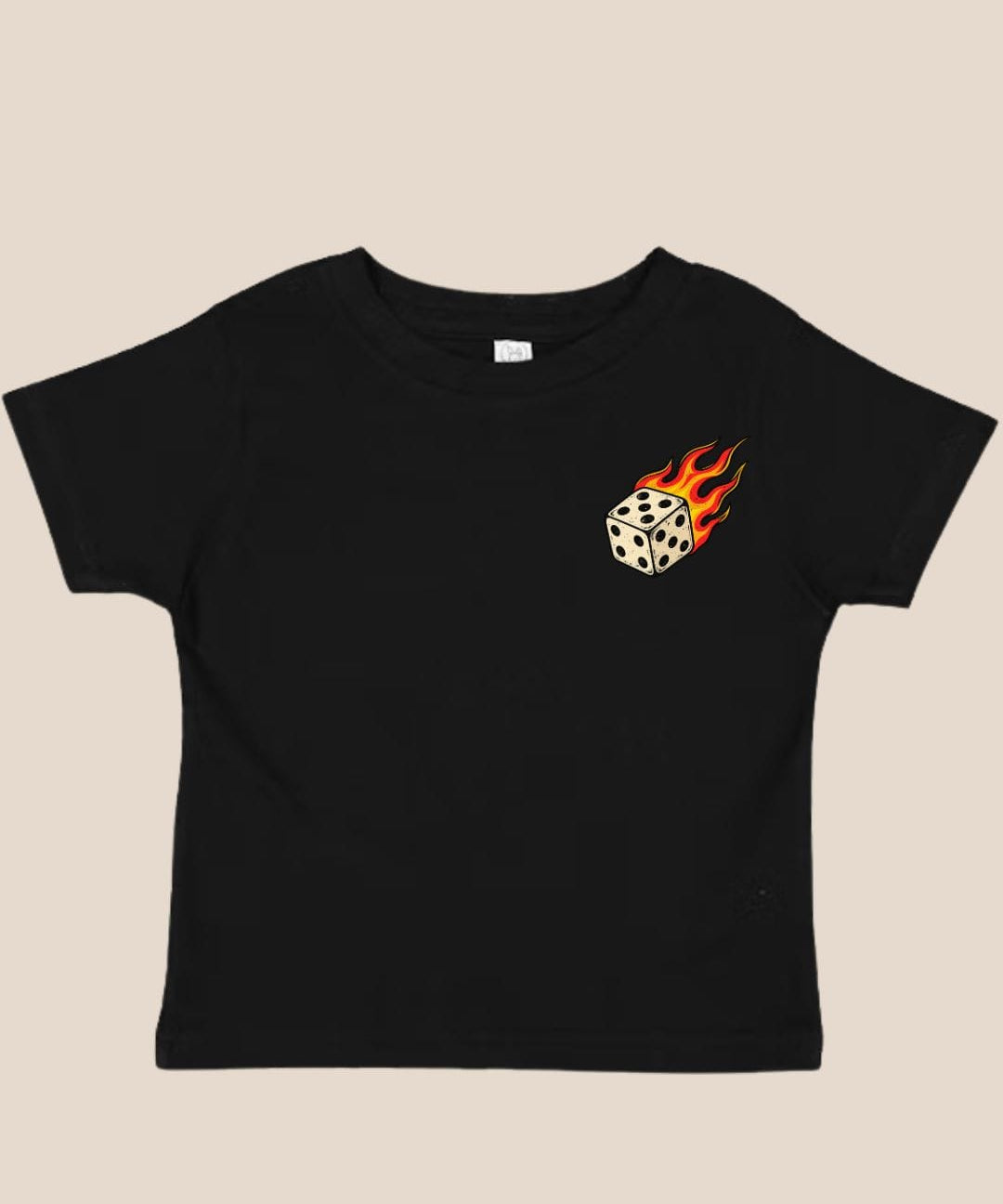 baby tees Not Lucky Just Blessed Tee Raising Brave Boutique