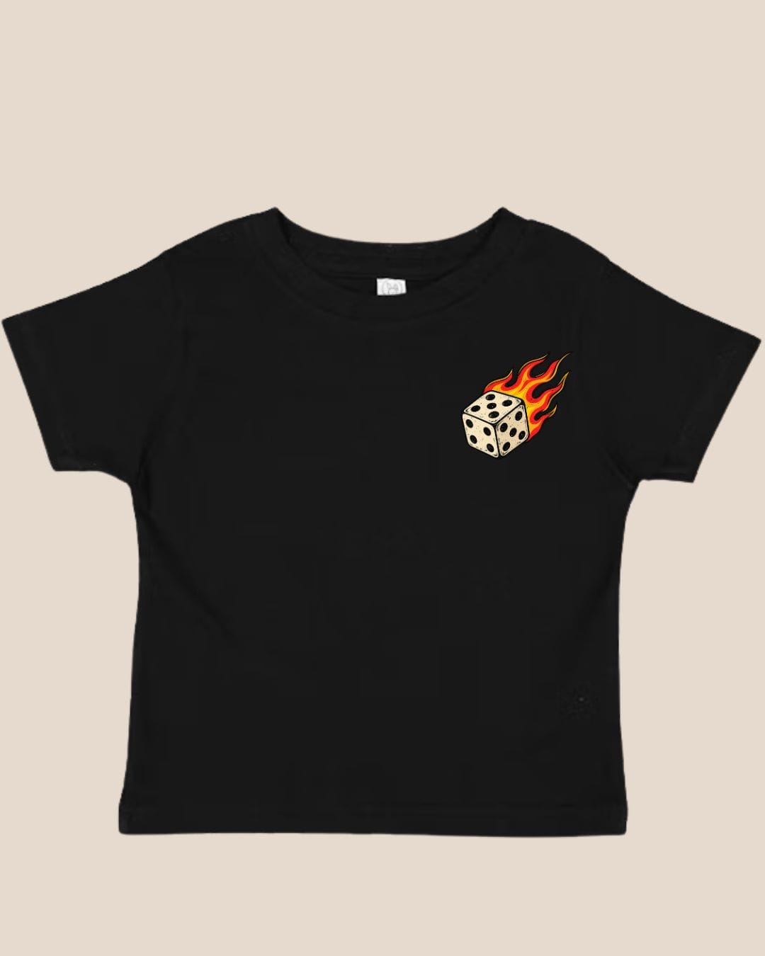 baby tees Not Lucky Just Blessed Tee Raising Brave Boutique