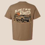 baby tees Blame it on My Roots Tee Raising Brave Boutique