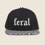 Snapback Feral Checkered Snapback Raising Brave Boutique