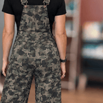 overalls Tulip Camo Washed Denim Overalls Raising Brave Boutique