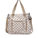 Purses Checkmate Carry All Corduroy Tote Bag Raising Brave Boutique