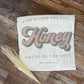 Kind Words Are Like Honey Graphic T-Shirt- Oatmeal - Raising Brave