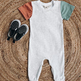 Colorblock Romper - Raising Brave