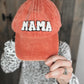 Mama Baseball Hat- Coral - Raising Brave